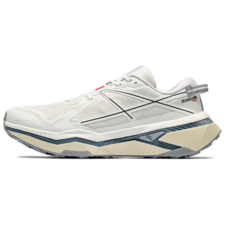 Anta Peregrine Falcon 2 Fabric Cushioning, Wear Resistant Low top Running Shoes Women’s White Gray