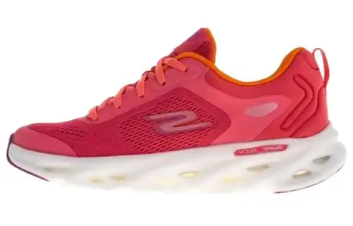 Skechers GO RUN Swirl Tech Speed Low top Running Shoes Women's Red