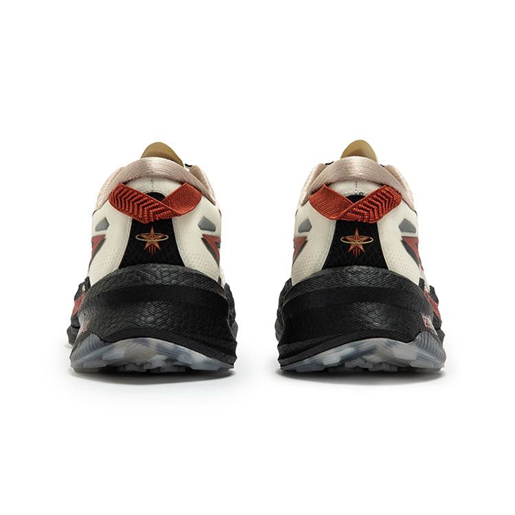 361° Low top Casual Training Running Shoes Unisex Beige Black