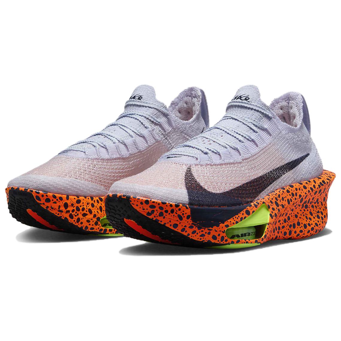 Nike Air Zoom Alphafly Next% 3 Electric Running Shoes Women’s Low Top White Orange