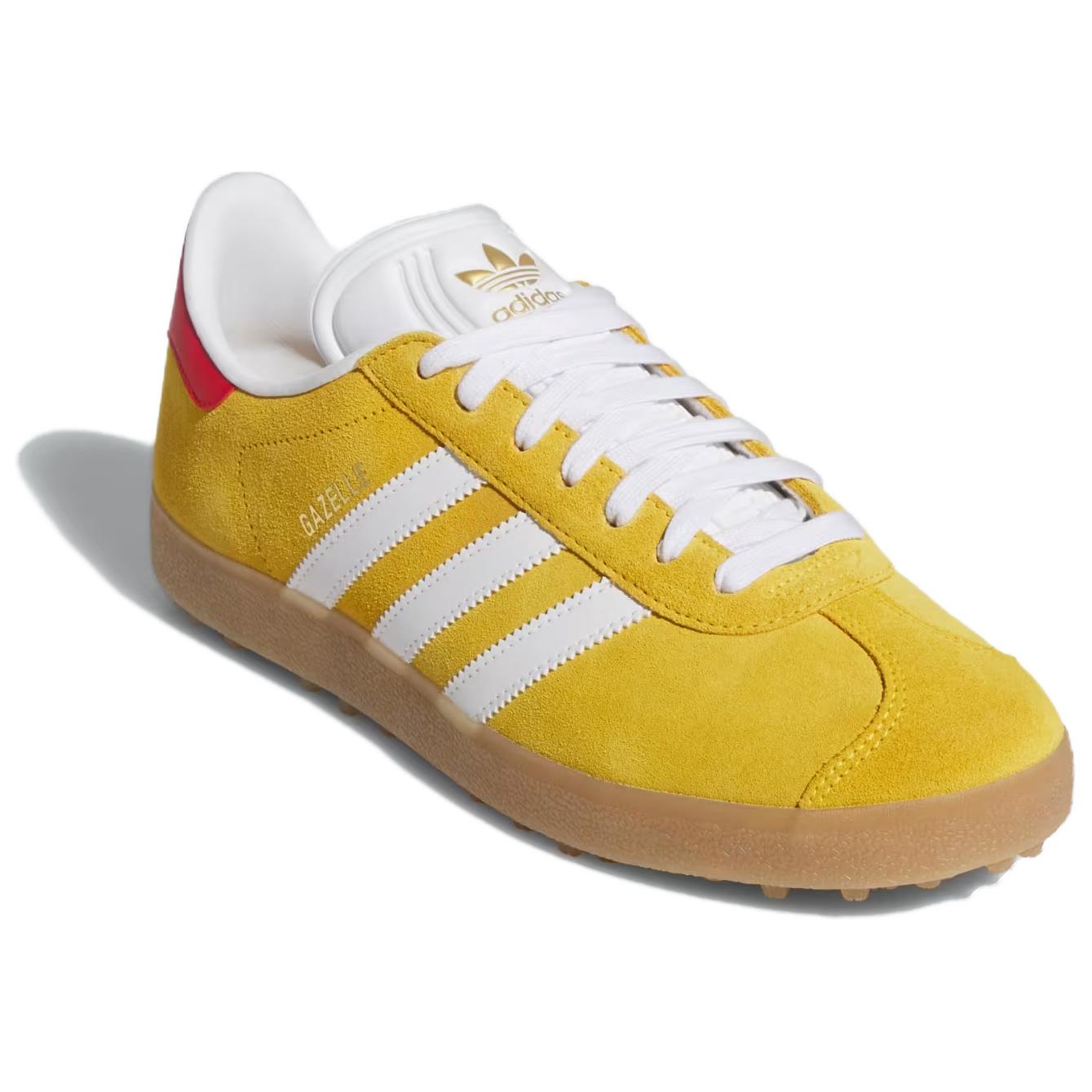 Gazelle Adidas Originals Spikeless Golf ‘Bold Gold’