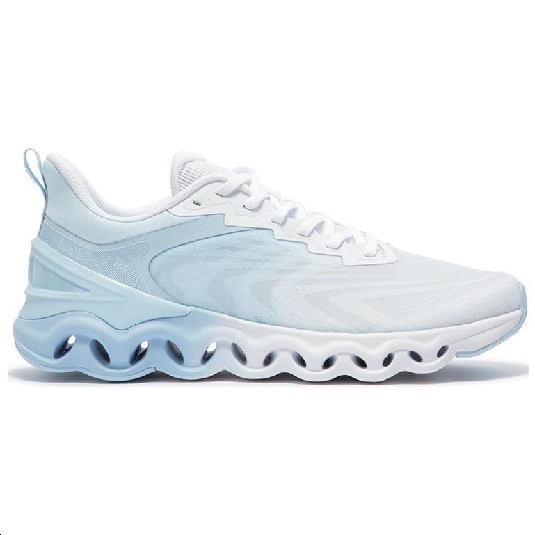 361° Cushioning Abrasion Resistant Lightweight Low top Running Shoes Men’s White Blue