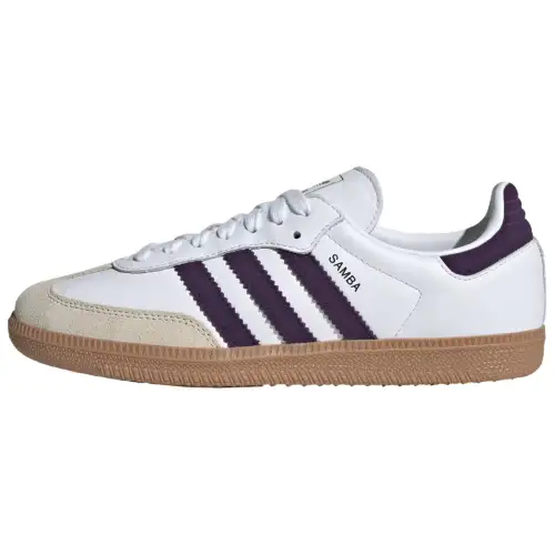 Samba Wmns Adidas Originals Og 'White Aurora Plum Gum' Women's