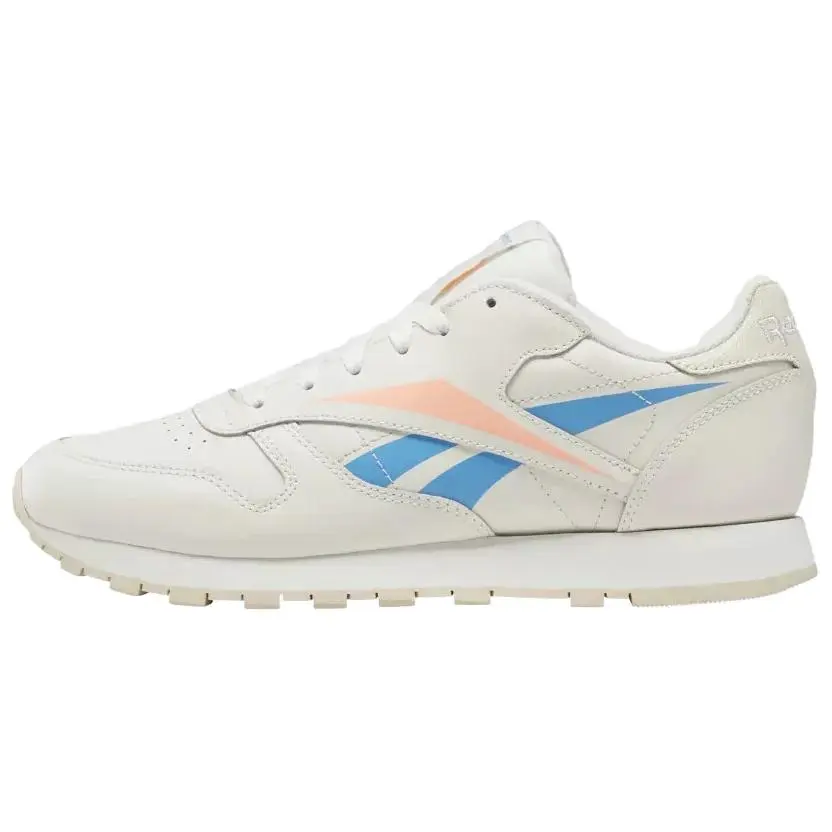 Reebok Classic Leather Synthetic Leather Cushioning Abrasion Resistant Cushioning, Wear Resistant Low top Casual Shoes