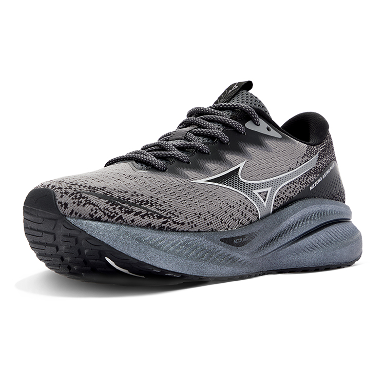 Mizuno ASTRO PLUS Abrasion Resistant Low top Running Shoes Unisex Smoky Black