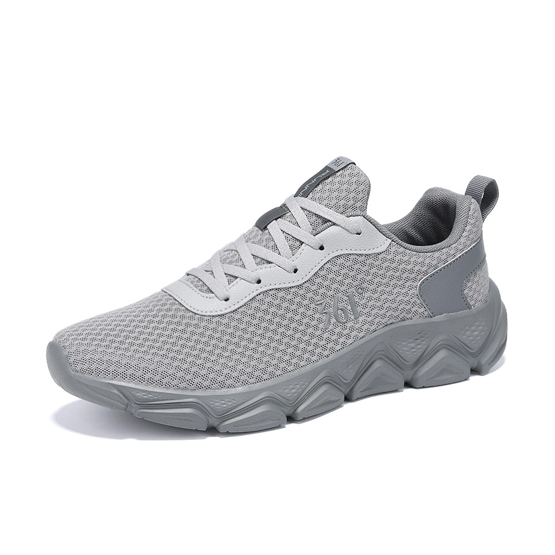 361° Abrasion Resistant, Breathable, Lightweight Low top Casual Running Shoes Men’s Recycling Gray Graphite Gray