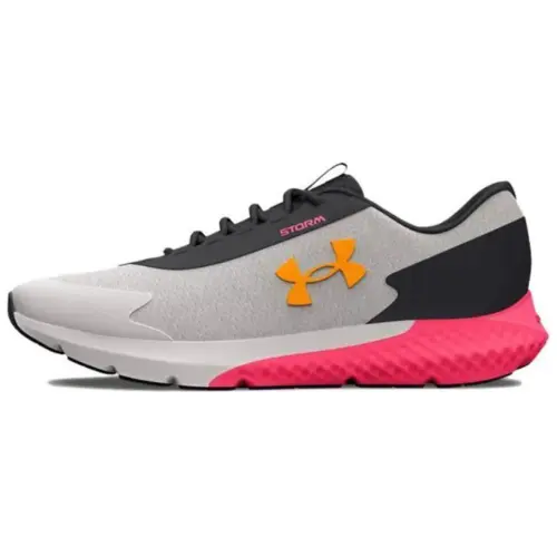 Under Armour Charged Rogue 3 Abrasion Resistant Abrasion Resistant Low top Running Shoes Women's Gray Black Pink