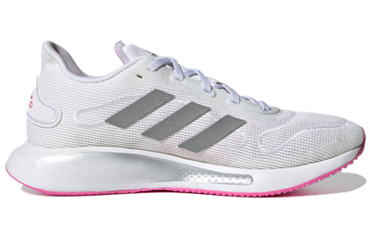 Женские кроссовки adidas Galaxar Run W (бело-розовые) — фото 2