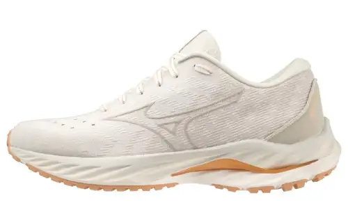 Mizuno Women's Wave Inspire 19 2E Wide 'Snow White Ghost Grey' Women's