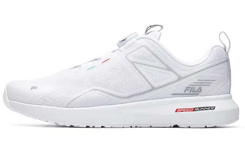 FILA Textile, TPU Low top Running Shoes Men's White