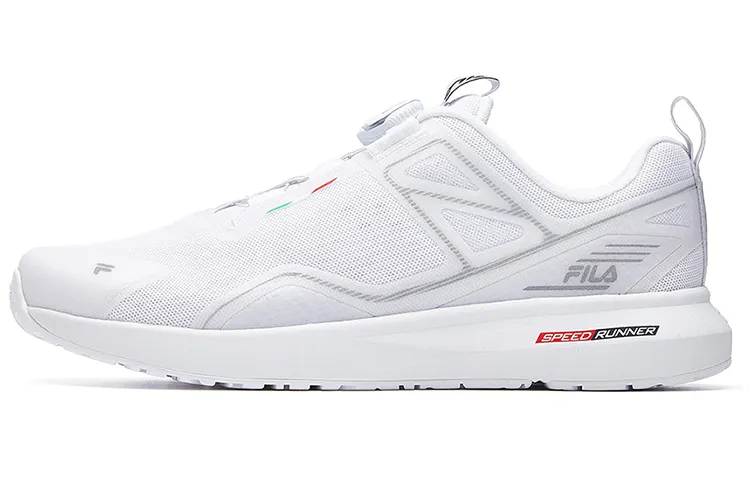 FILA Textile, TPU Low top Running Shoes Men's White