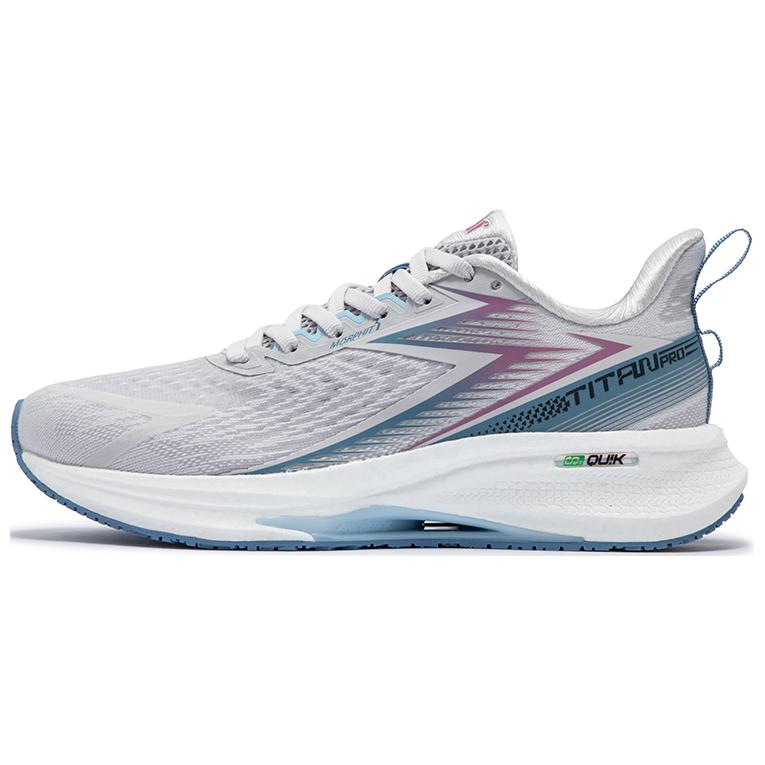 361° TITAN Ⅱ PRO Slip Resistant Abrasion Resistant Low top Casual Running Shoes Women’s Gray Blue