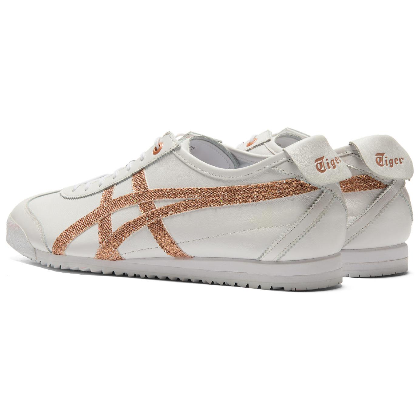 Asics Onitsuka Tiger Mexico 66 Sd White Rose Gold Glitter