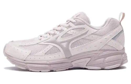Mizuno Speed Slip Resistant Abrasion Resistant Low top Running Shoes Unisex Gray Pink