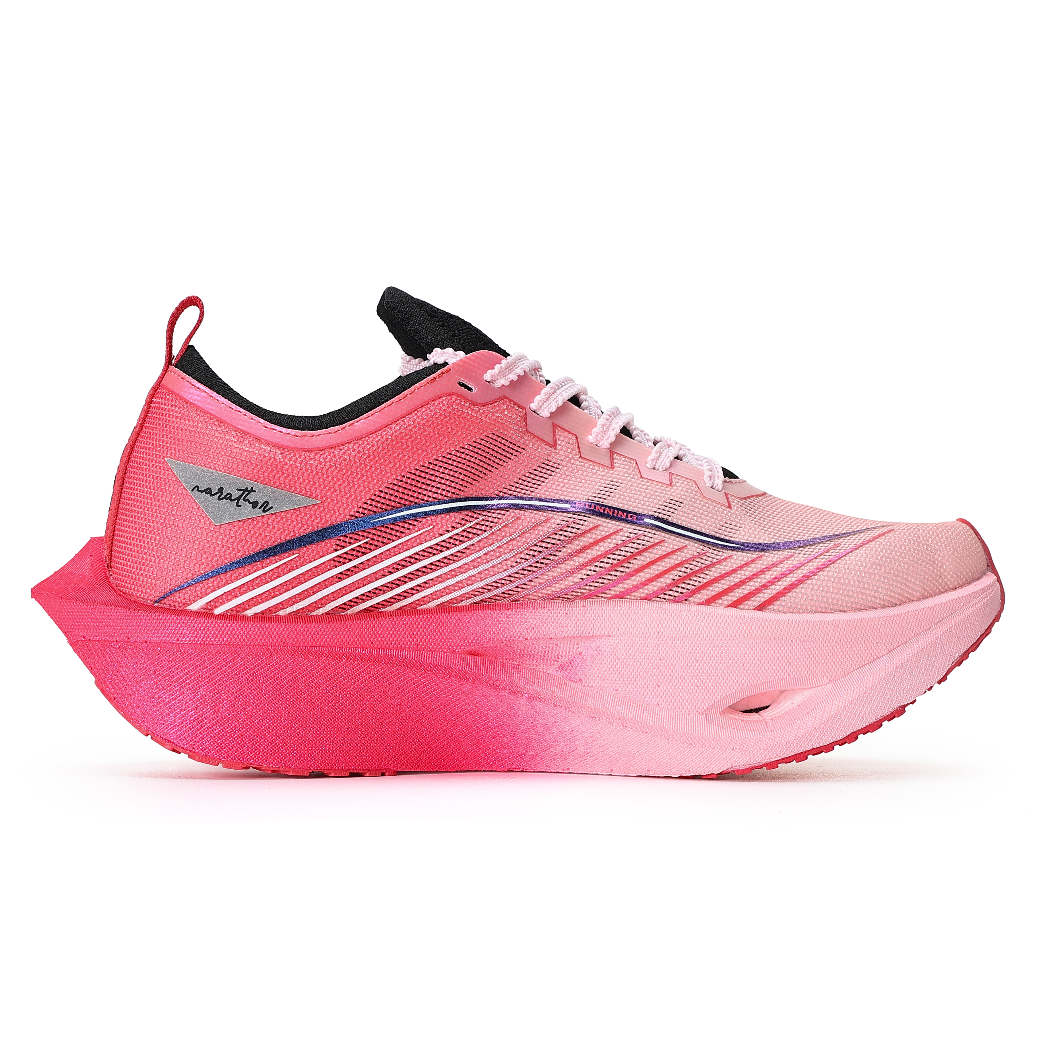XIANGPAO Running Shoes Unisex Low Top Red Green Mismatched