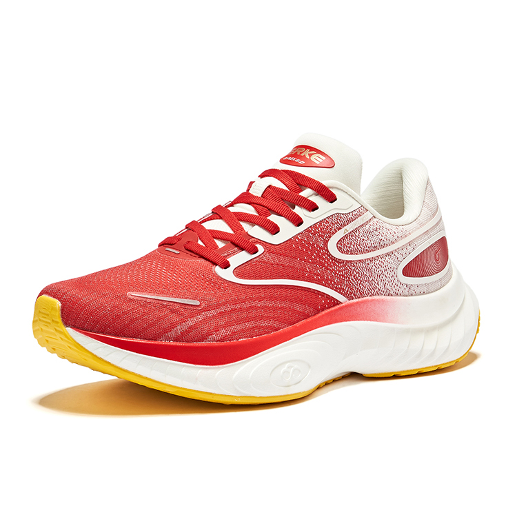 Erke Cushioning Low top Running Shoes Men’s Red