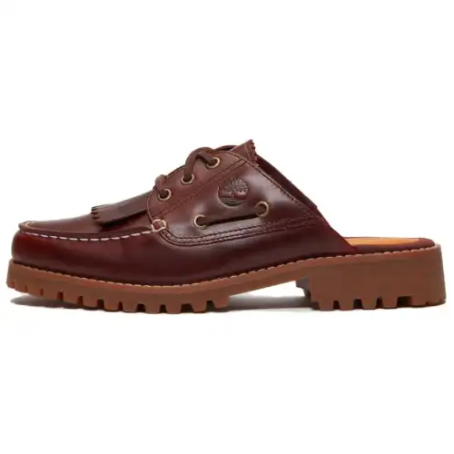 Timberland lace-up leather mules Women's