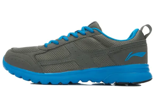 Li Ning Running Shoes Men's Low Top Gray/Blue