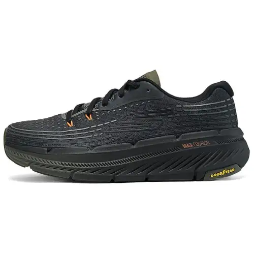 Skechers Max Cushioning Premier 2.0 Abrasion Resistant Breathable Low top Running Shoes Men's Black