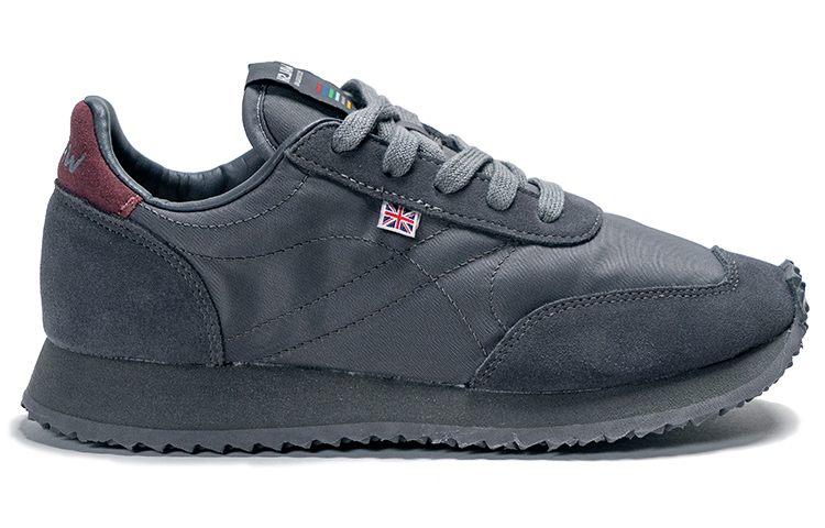 Norman Walsh Retro Sports Suede, Nylon Cushioning Slip Resistant Abrasion Resistant Low top Running Shoes Unisex