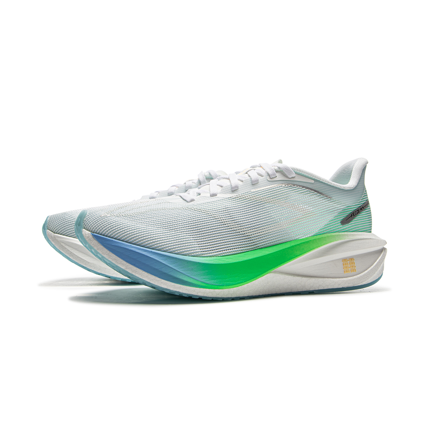 Li Ning Feidian 5 Challenger Low top Li Ning Ultra Technology Casual Marathon Running Shoes Women’s White Blue Green