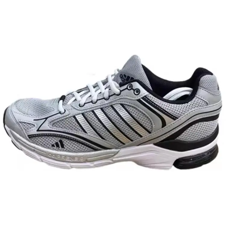 Adidas Spiritain 2000 PU, Textile Low top FORMOTION Casual Running Shoes Unisex Silver