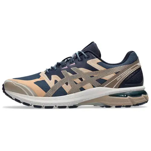 Asics Gel Terrain Comfortable And Lightweight Low top Running Shoes Unisex Blue Gray