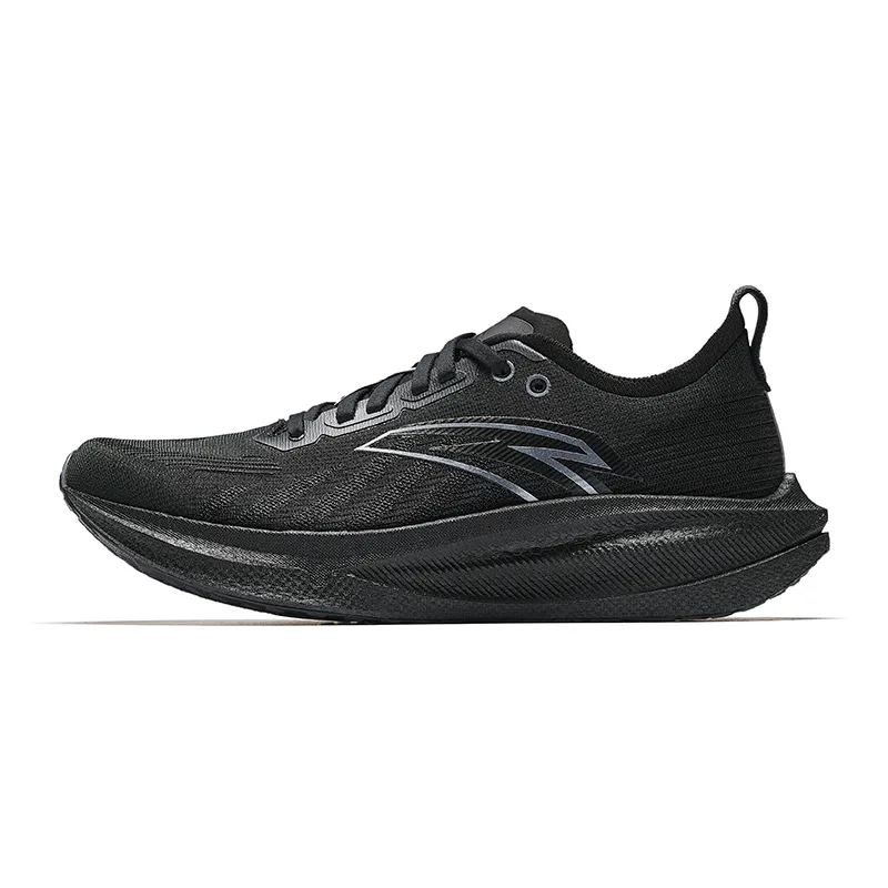 Anta Mario 2 Low top Marathon Training Race Running Shoes Men's Black