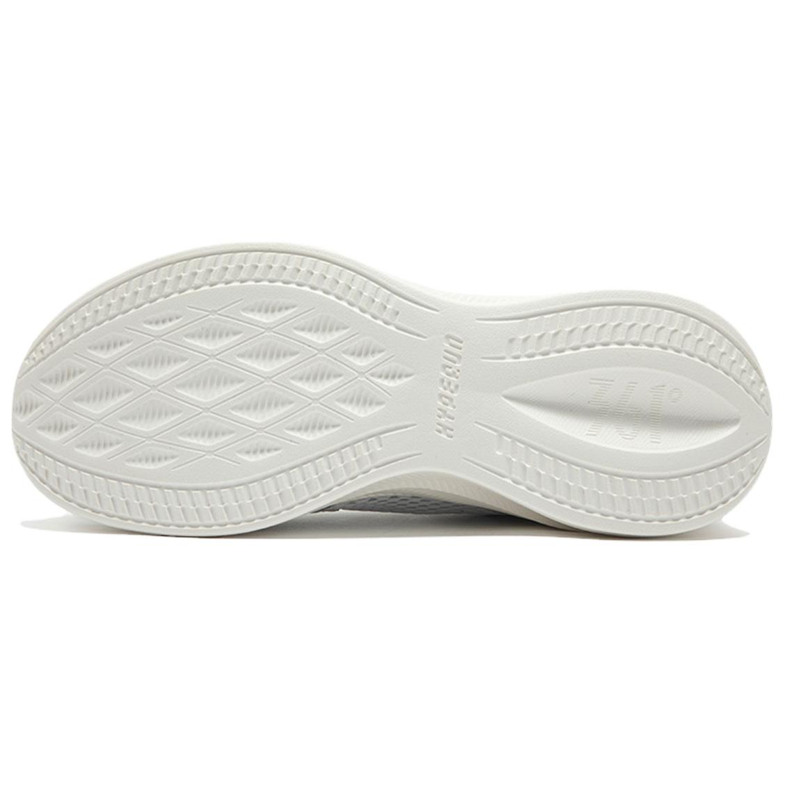 361° Blade Leaf 2.0 Abrasion Resistant Slip Resistant Low top Casual Running Shoes Women's Gray White