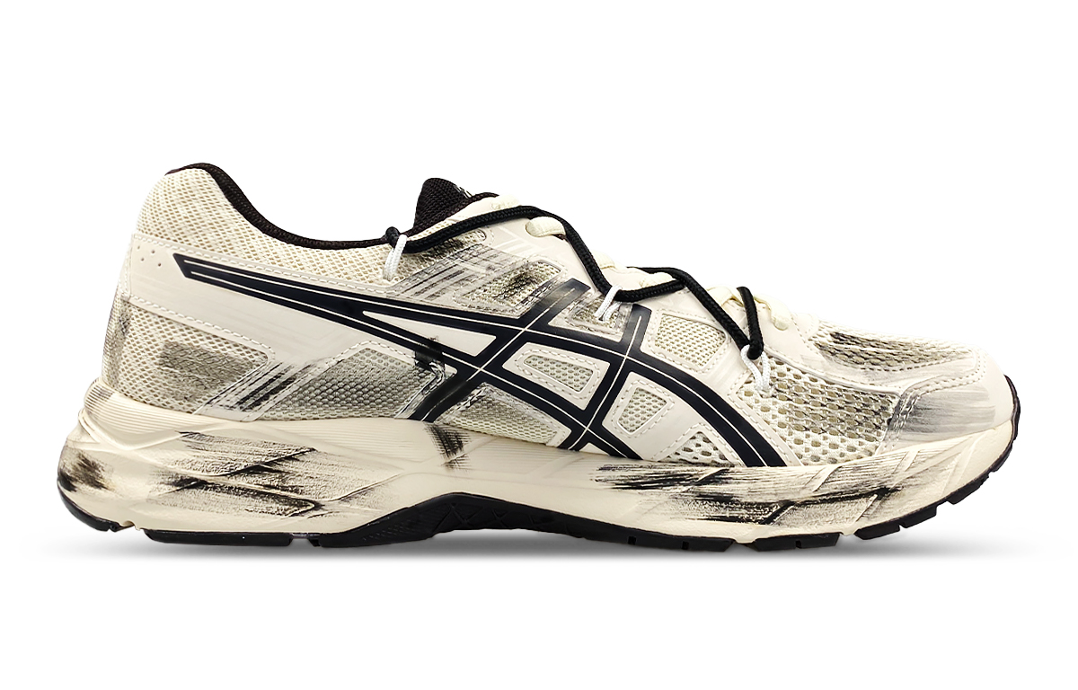 Asics Gel Contend 4 Abrasion Resistant Low top Running Shoes Men’s Beige Brown Black