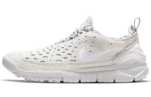 Nike Free RN Trail Neutral Grey Barefoot Braided Reverse fur fabric shock-absorbing, anti-slip, wear-resistant, breathable, low tops, sprint running shoes, men's, rice grey