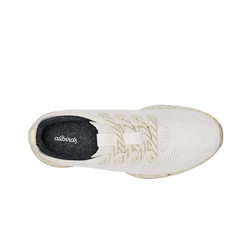 Allbirds Runner NZ Remi Cushioning Breathable Lightweight Low top Casual Running Shoes Men’s Natural White