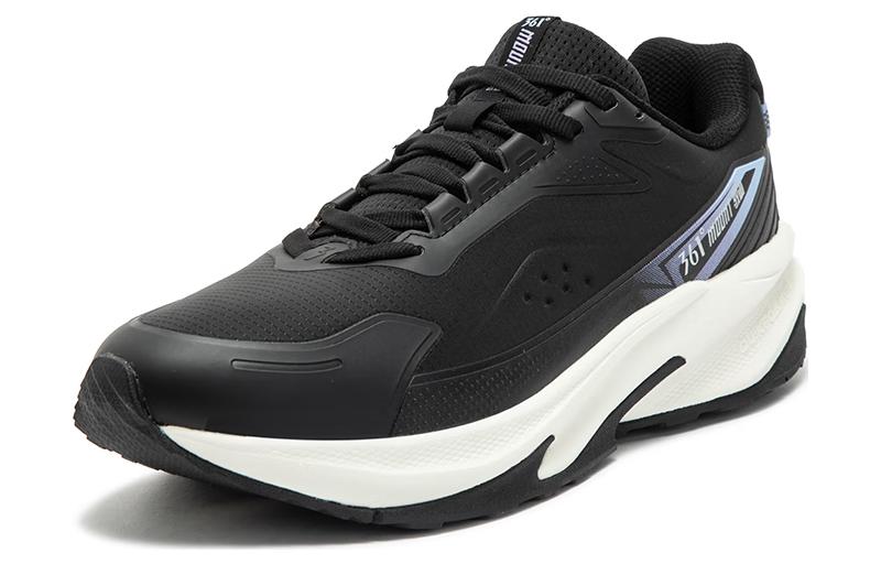 361° Cushioning Abrasion Resistant Waterproof Low top Running Shoes Women’s Black Blue