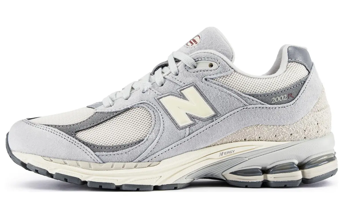 New Balance NB 2002R Abrasion Resistant Low top Casual Running Shoes Unisex Light Beige Gray