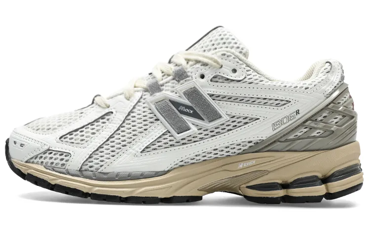 New Balance NB 1906R Sea Salt Marblehead Trendy Retro Comfortable Low Top Running Shoes Unisex White Gray