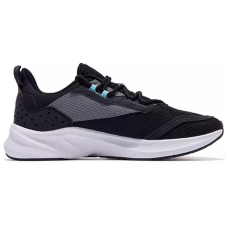 QIAODAN Cushioning, Wear Resistant Low top Running Shoes Men’s Black Blue