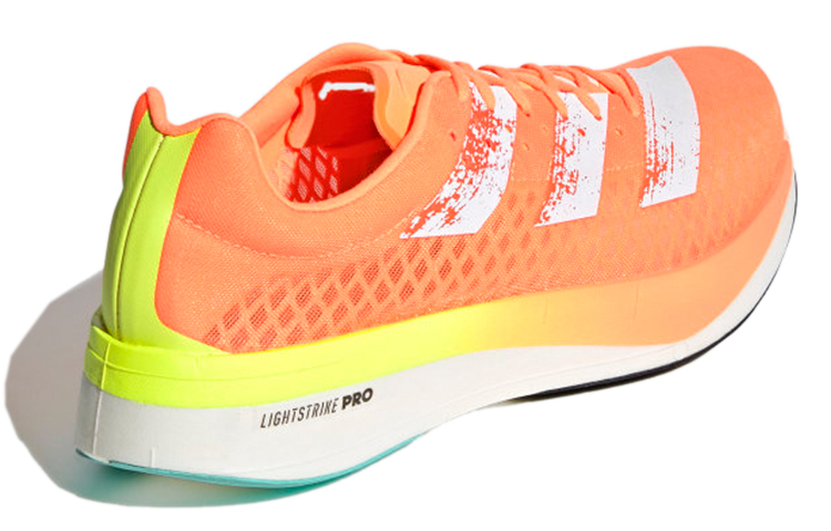 Кроссовки adidas Adizero Pro "Screaming Orange" (ярко-оранжевые) — фото 4