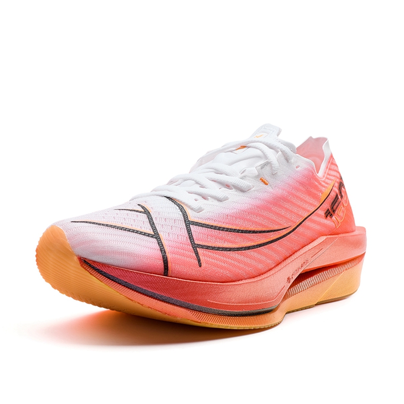 XTEP 160X 6.0 Slip Resistant Abrasion Resistant Low top Running Shoes Women’s Laser Red/Classic White