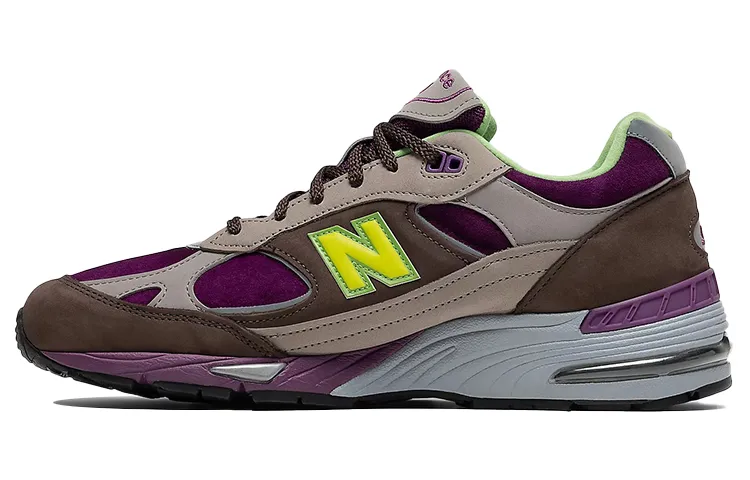 991 Stray Rats x 991 Wmns New Balance Made in England 'Purple Green' Women's