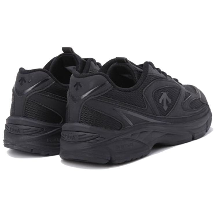 DESCENTE Ranger 2000 Low Top Casual Training City Commute Running Shoes Unisex Black
