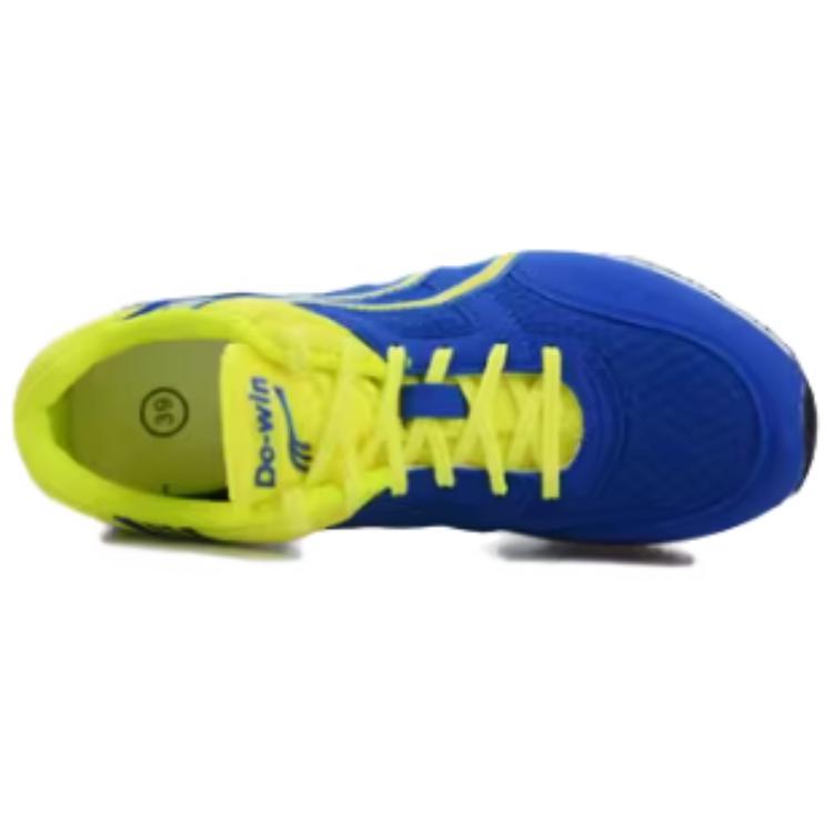 DO WIN Abrasion Resistant Lightweight Wear resistant And Lightweight Low top Running Shoes Unisex Blue Yellow White
