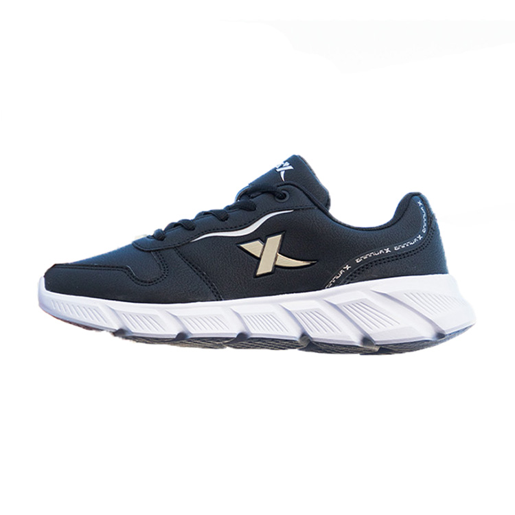 XTEP Abrasion Resistant Cushioning Lightweight Low top Casual Running Shoes Women’s Black