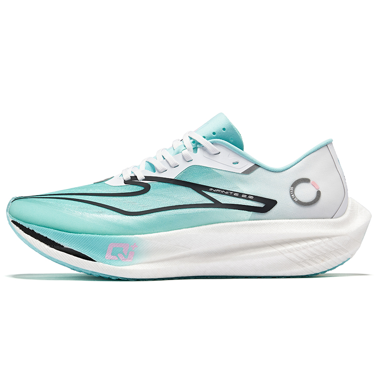 Erke Cyan Realm 2.0 Comfortable And Trendy Cushioning Rebound Low top Carbon Plate Marathon Running Shoes Men’s