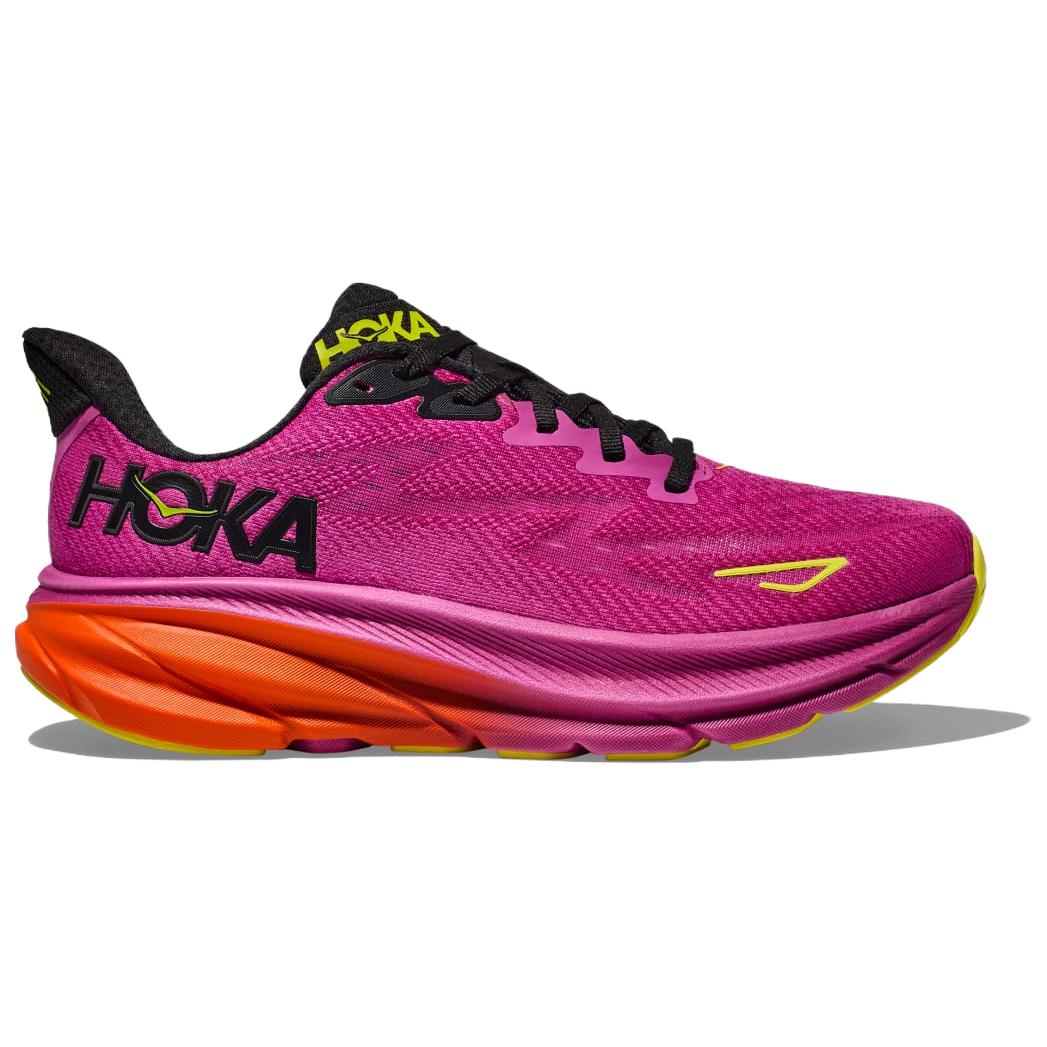 HOKA ONE ONE Clifton 9 Fuchsia Black