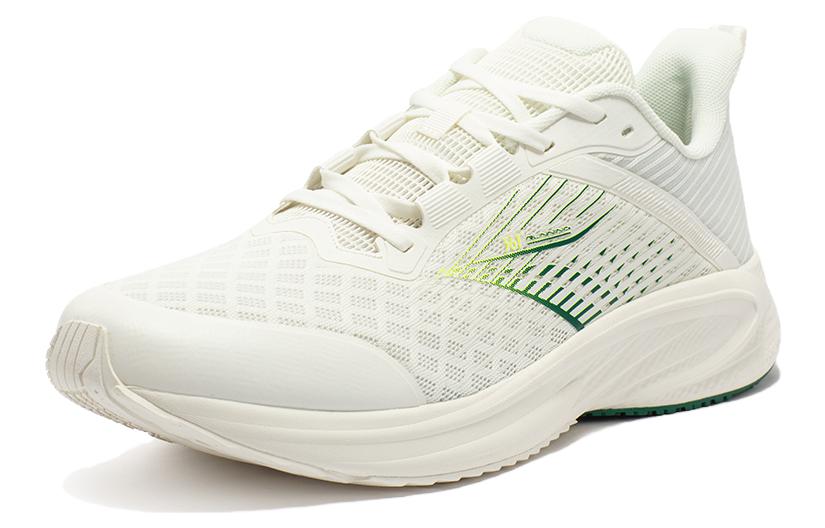 361° Cushioning Slip Resistant Abrasion Resistant Low top Running Shoes Men’s White Yellow