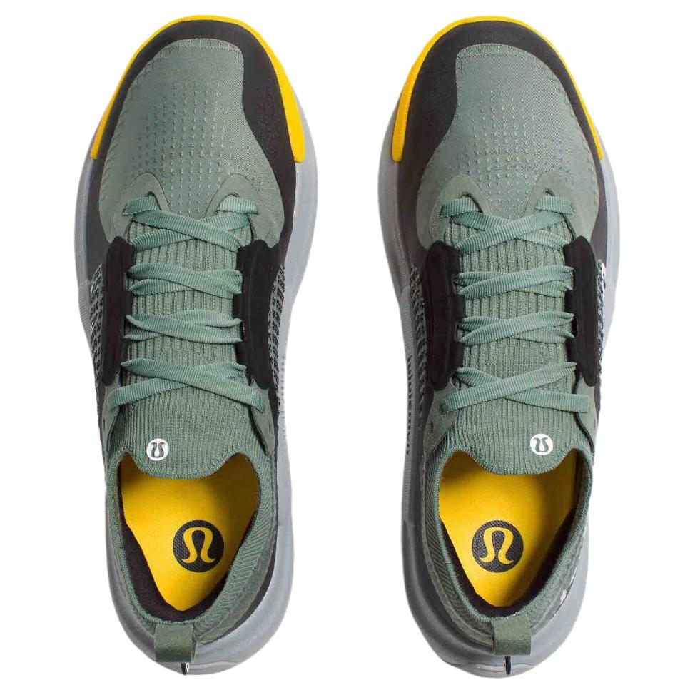 Lululemon Wildfeel Trail Slip Resistant Abrasion Resistant Low top Trail Running Shoes Men’s Gray Eucalyptus