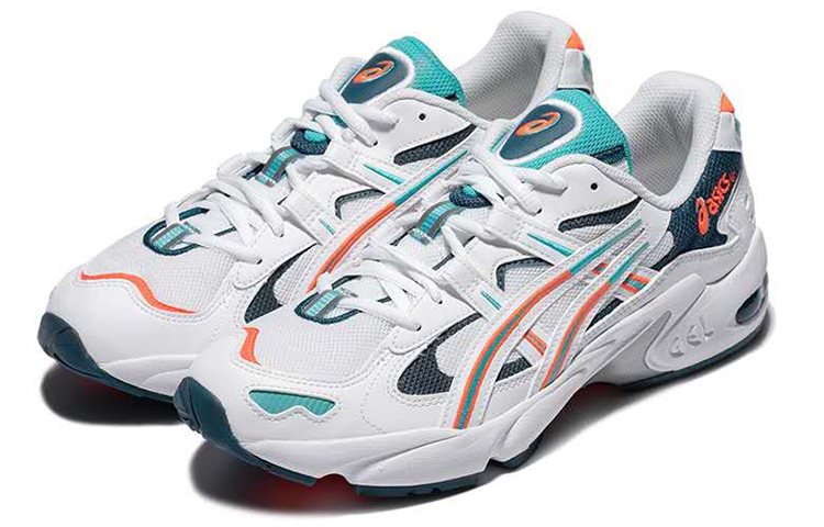 Кроссовки ASICS Gel-Kayano 5 (бело-зеленый) — фото 3