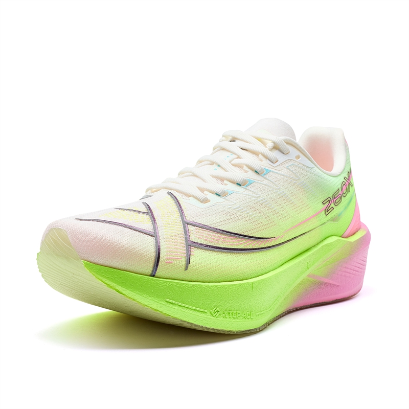XTEP 260X 2.0 Comfortable Cushioning Slip Resistant Abrasion Resistant Rebound Low top Carbon Plate
