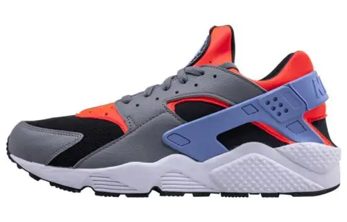 Nike Air Huarache 'Cool Grey Bright Crimson'