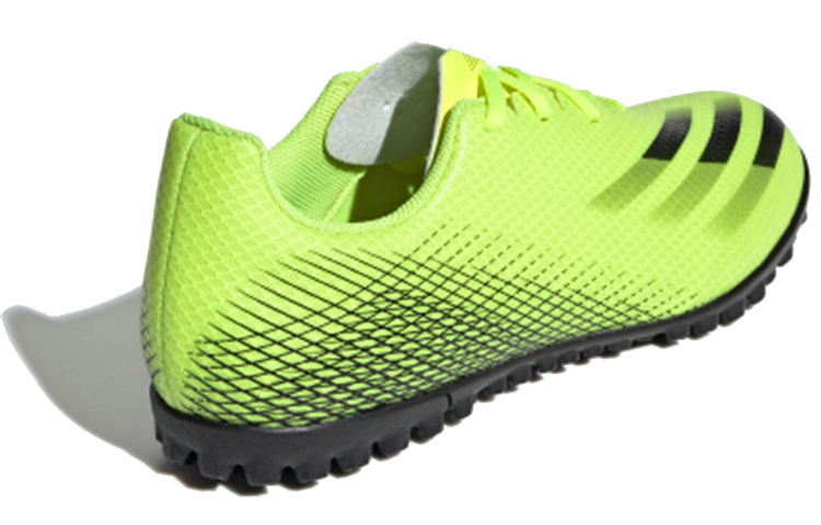 Мужские кроссовки adidas X GHOSTED 4 TF (зелено-черный) — фото 4